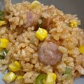 mumiち's cooksnap of when they made 炊飯器で❀簡単なチキンライス.