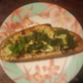 inLondon's cooksnap of when they made アスパラの和トースト　黒酢チアジュレ添え.