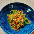 なまちょこれいと's cooksnap of when they made ピーマンと人参と糸こんにゃくのきんぴら.