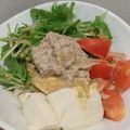 えざまめ's cooksnap of when they made ☆ごまだれサラダうどん☆.
