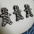 Manaたんママ's cooksnap of when they made ☠ミイラマン☠ハロウィン クッキー.