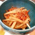 crantini's cooksnap of when they made ※カリカリしらすの大根皮きんぴら※.