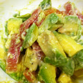 amiyuiママ's cooksnap of when they made 相性抜群。アボガドと生ハムの和。.