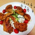 ａ・ｙ・ａ's cooksnap of when they made 手羽先の唐揚げ〜特製味噌醤油タレ〜.