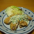 chiyotake's cooksnap of when they made カリカリ揚げ焼き鶏☆花椒マヨポンソース.