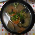 ★☆mary☆★'s cooksnap of when they made オリーブオイルで炒めた野菜の味噌汁.