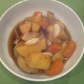 ＭｉｙａＣｏ's cooksnap of when they made さつまいもと人参のにんにく煮.
