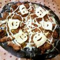ナツキ＠D　LOVE's cooksnap of when they made 黒ピザ～ハロウィン・パーティーに～.