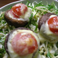 みこまる食堂's cooksnap of when they made ●椎茸のマヨチーズ焼き●.