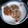 あねさん②'s cooksnap of when they made もちもち♪海老とニラのれんこんもち.