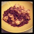 masabagel's cooksnap of when they made ご飯と混ぜて！たけのことひき肉の甘辛炒め☆.