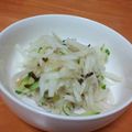 スティッチ☆モモ's cooksnap of when they made 大根☆しそ☆昆布の浅漬け.