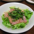 miino's cooksnap of when they made 金のごまだれで❤簡単ねぎ焼豚サラダ♪.