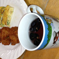 まゆこ．Ｍ's cooksnap of when they made 下ごしらえ不要！簡単蒸し黒豆と黒豆茶.