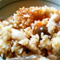 aluu's cooksnap of when they made 鶏とキノコの炊き込みご飯.