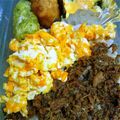 ゆかポト's cooksnap of when they made 簡単激ウマ！鯖缶でおぼろ（丼）お弁当にも.