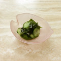 uguisumam's cooksnap of when they made ちりめんじゃこ･きゅうり･わかめの酢の物.