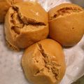 natural。。。's cooksnap of when they made 30分で♪黒糖まんじゅう（簡単白あん）.