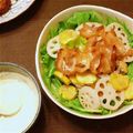 いけすだ's cooksnap of when they made 冬野菜のシーザーサラダ.
