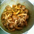 ひとちゃん☆★wら's cooksnap of when they made 肉団子ときのこの甘酢あんかけ.