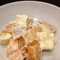 liarra's cooksnap of when they made 柿ＤＥクリームチーズわさび和え.