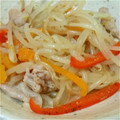 おおあおい's cooksnap of when they made 豚肉ともやしの塩麹蒸し.