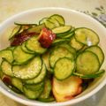 Lionlight's cooksnap of when they made 胡麻たっぷり♪たこと胡瓜の酢の物.