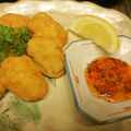 こまりんぼ's cooksnap of when they made 海老と蓮根とお豆腐のふわふわナゲット.