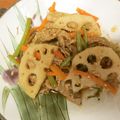 こまりんぼ's cooksnap of when they made 蓮根と人参のきんぴら☆.