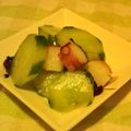 みたん‥＊'s cooksnap of when they made タコの酢の物風？浅漬け.