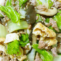 Lovely優's cooksnap of when they made 白菜と油揚げのそぼろあんかけ♪.