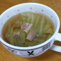 ぷーたろっち's cooksnap of when they made キャベツとベーコンの簡単スープ.