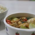 ichikun423's cooksnap of when they made ムネ肉椎茸チンゲン菜の中華煮.