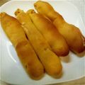 usausamaru's cooksnap of when they made ふわふわ南瓜スティックパン（離乳食）.
