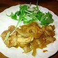 yukinoshit's cooksnap of when they made 豚のしょうが焼き.