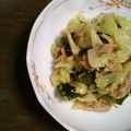 ゆずるてぃ's cooksnap of when they made キャベツとワカメとツナの和えもの.