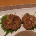 はみmama's cooksnap of when they made たけのこ入り鶏挽肉のハンバーグ（つくね）.