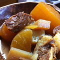 ももんみな's cooksnap of when they made 牛すじと大根の土手焼き.