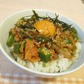 バカリャウ's cooksnap of when they made ☆オクラ納豆キムチ☆.