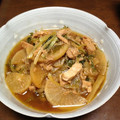 まこぴー's cooksnap of when they made 大根とツナの♪韓国風煮物♪.