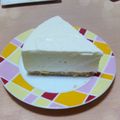 花火はん's cooksnap of when they made レアチーズケーキ.