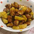 もちゃちゅ's cooksnap of when they made ★豚肉とじゃがいもの甘辛揚げ.