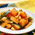 お料理ニャロメ's cooksnap of when they made 南瓜と油揚げの煮物♡副菜・お弁当.