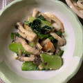 ハナペチャ's cooksnap of when they made 小松菜とちくわのごまみそ炒め.