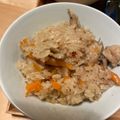 hayato★'s cooksnap of when they made コクうま♪きのこと鶏の炊き込みご飯.