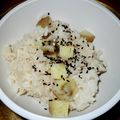aubryson's cooksnap of when they made さつまいもごはん.