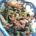 えり★ざべす's cooksnap of when they made 簡単かぶの葉炒め☆.