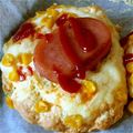 ウマキチ's cooksnap of when they made ★HMでツナマヨコーンのパン★.