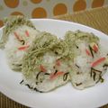 イノコ台所研究所's cooksnap of when they made Ｗ昆布とチーズおにぎり～髪フサフサ（笑）.