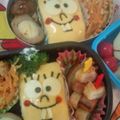 あよちゃん's cooksnap of when they made スポンジボブ ♪キャラ弁★.